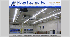 Desktop Screenshot of nolinelectric.net